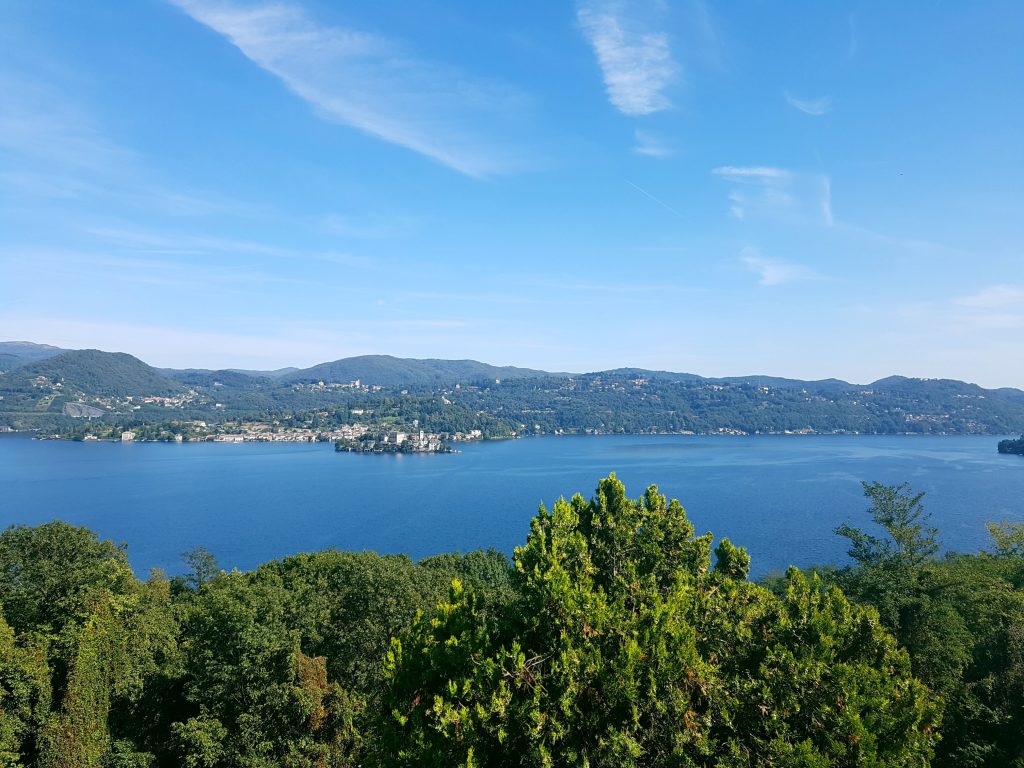Lac d'Orta dans le Piémont