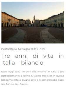 bilancio vita in italia